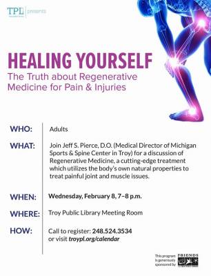 Healing Yourself-The Truth About Regenerative Medicine Seminar