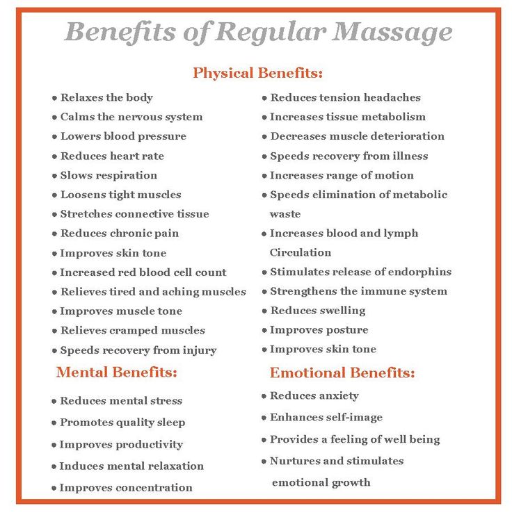 Benefits Of Massage Therapy Michigan Sports And Spine Center