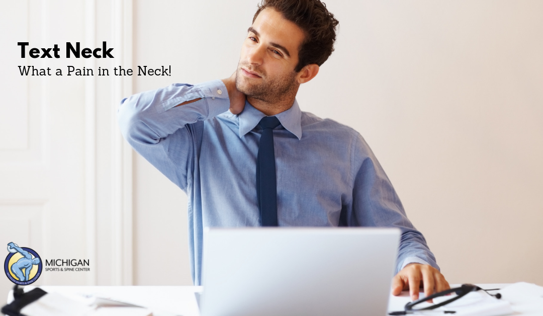 Text Neck – What a Pain in the Neck