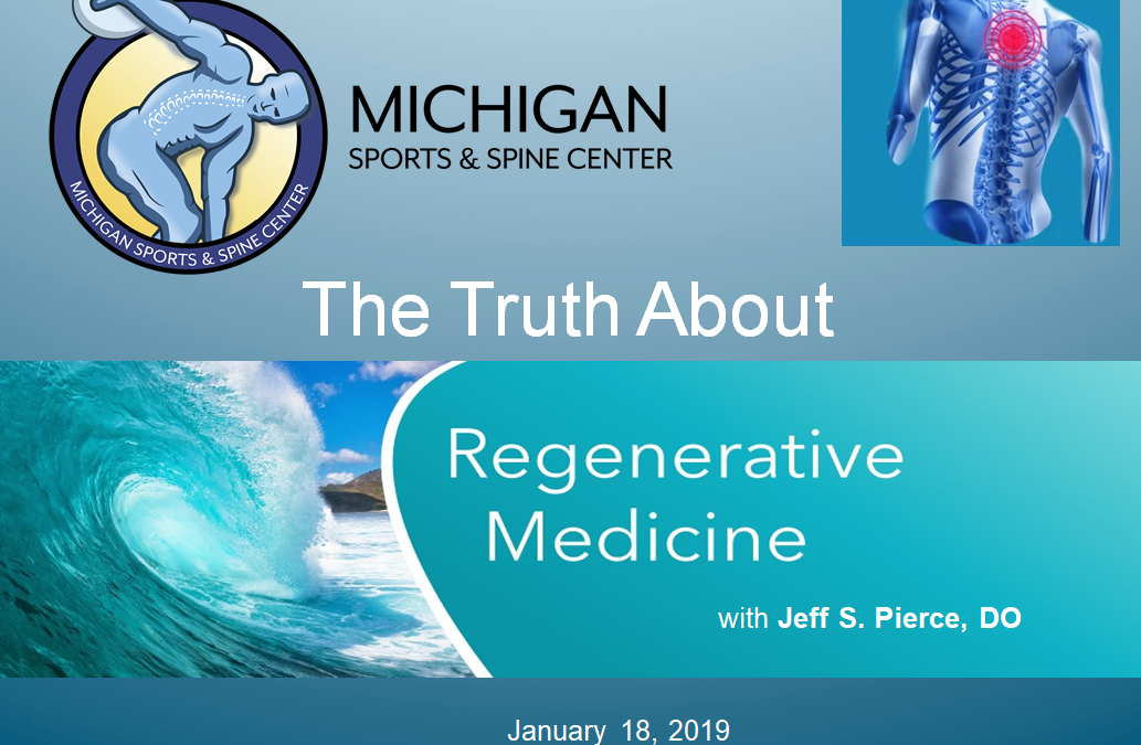 The TRUTH About Regenerative Medicine