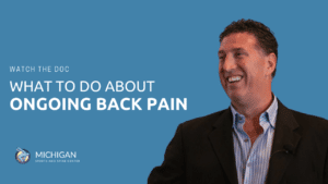 What to Do About Ongoing Back Pain