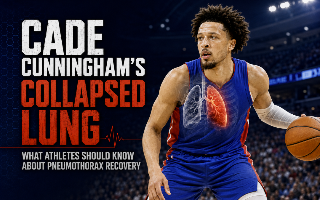 Dr Jeff Pierce, Medical Director of Michigan Sports and Spine, REACTS to Detroit Pistons star Cade Cunningham's collapsed lung