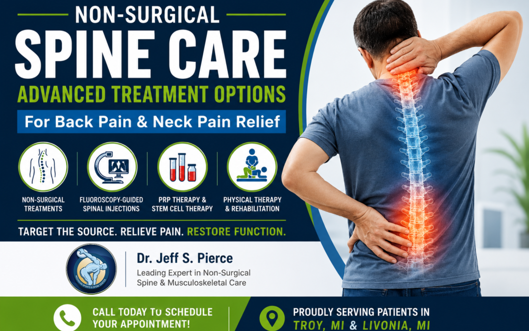 Non-Surgical Spine Care in Michigan: Advanced Treatment Options for Back Pain and Neck Pain